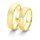 Breuning - Trauringe Gelbgold mit Brillant - 48/06111,48/06112