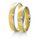 Breuning - Eheringe bicolor Weißgold/Gelbgold mit Brillant  - 48/04051,48/04052