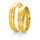 Breuning - Eheringe einfarbig Gelbgold mit Brillant - 48/04051,48/04052