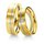 Breuning - Trauringe mehrfarbig Weißgold/Gelbgold mit Diamant - 48/03350,48/03351