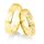 Breuning - Eheringe Gelbgold mit Brillant  - 48/05889,48/05890
